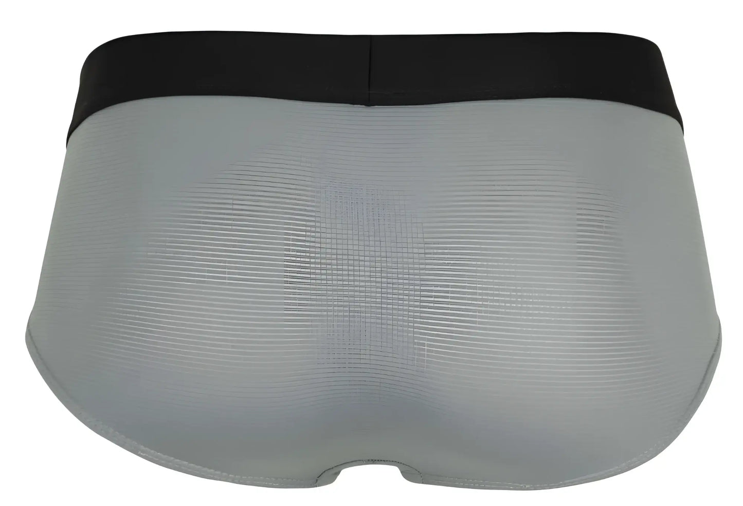 Gray Clever 1862 Oneal briefs with black elastic waistband textured fabric for comfortable everyday wear