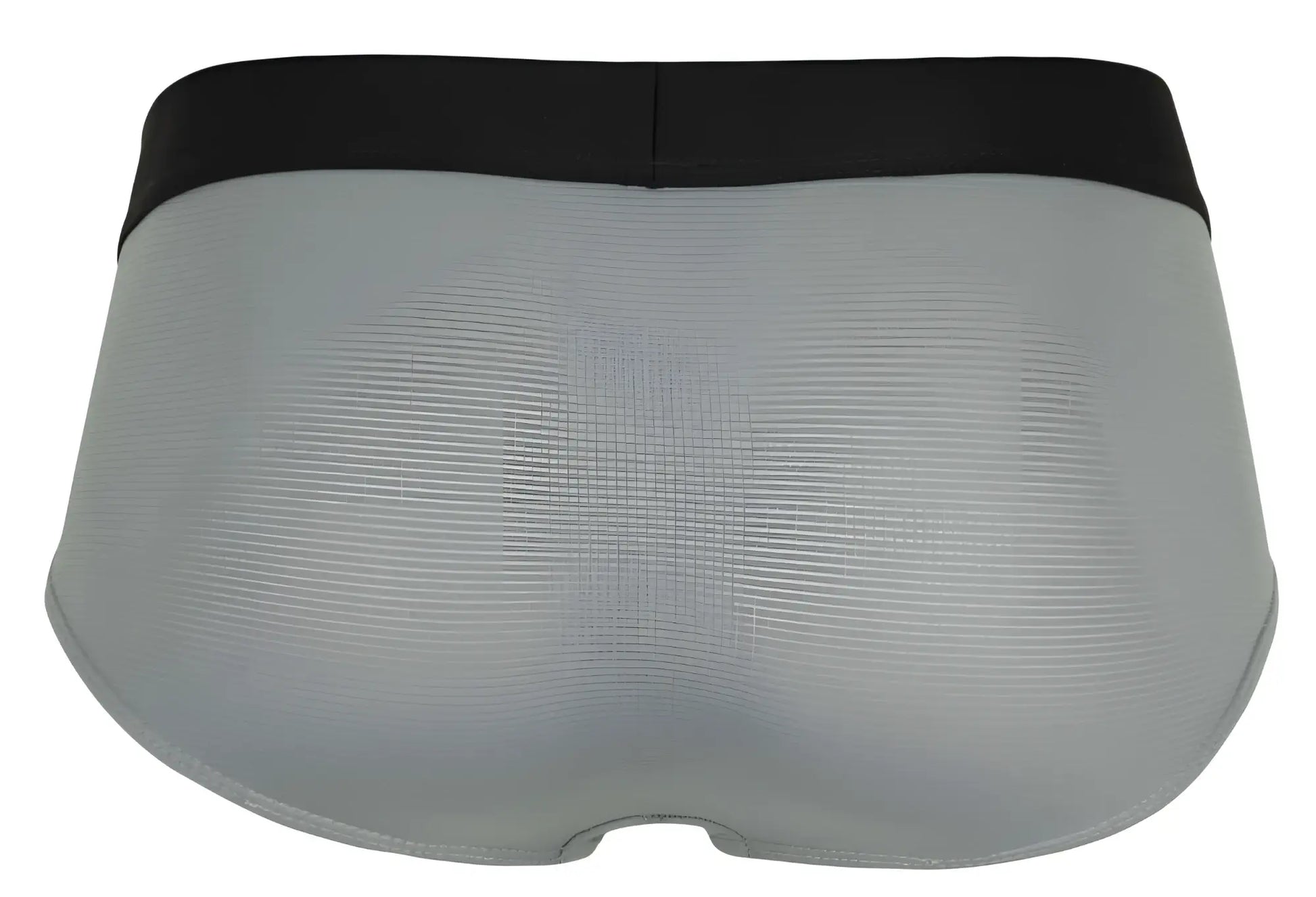 Gray Clever 1862 Oneal briefs with black elastic waistband textured fabric for comfortable everyday wear