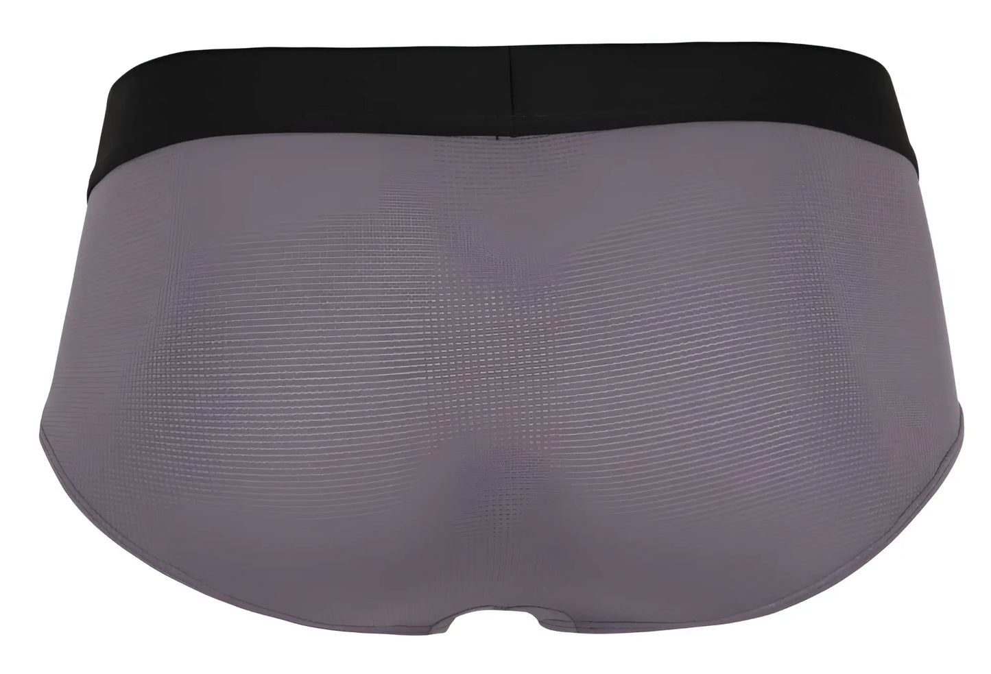 Gray textured briefs with black elastic waistband from clever 1862 oneal briefs in lilac color