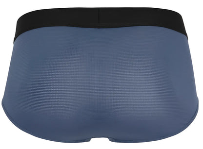 Clever 1862 oneal briefs petrol blue textured fabric with black waistband comfortable everyday wear
