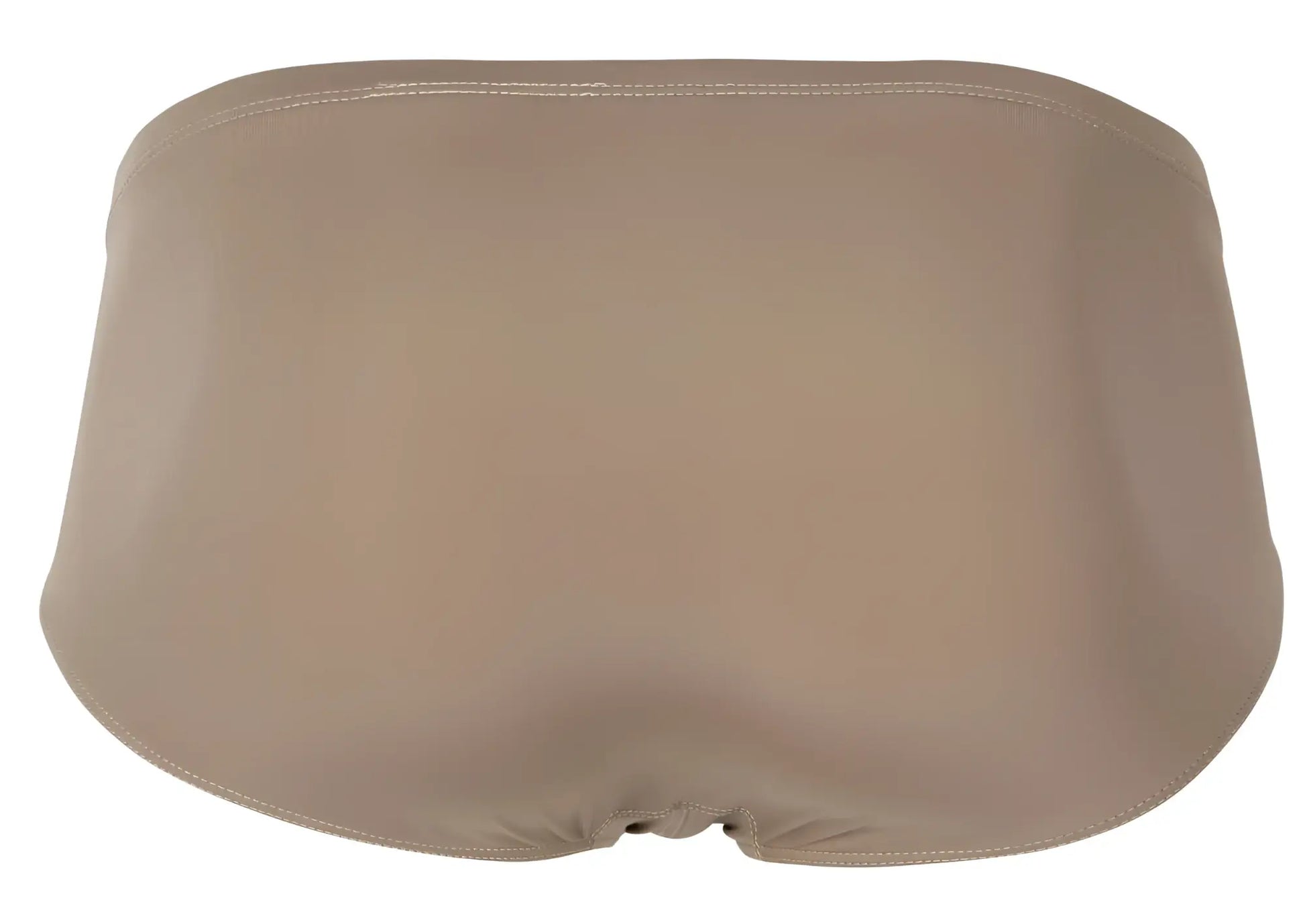 Beige clever 1870 audaz bikini seamless briefs with smooth stretchy fabric and neat waistband stitching