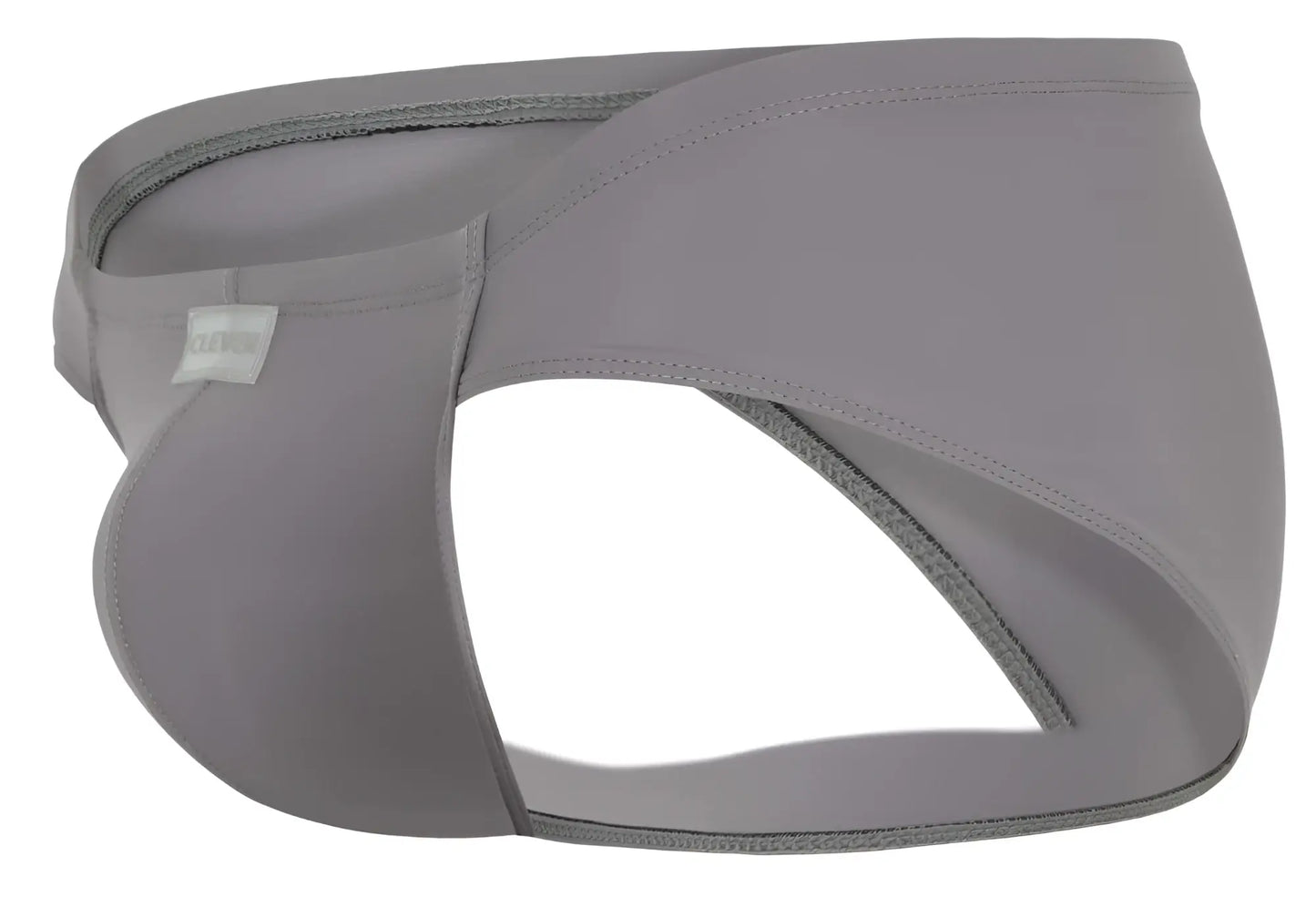 Gray clever 1870 audaz bikini athletic briefs with modern cut and reinforced stitching for comfortable support