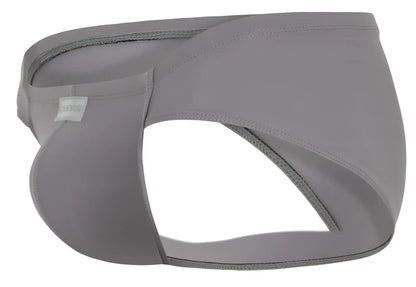 Gray clever 1870 audaz bikini athletic briefs with modern cut and reinforced stitching for comfortable support