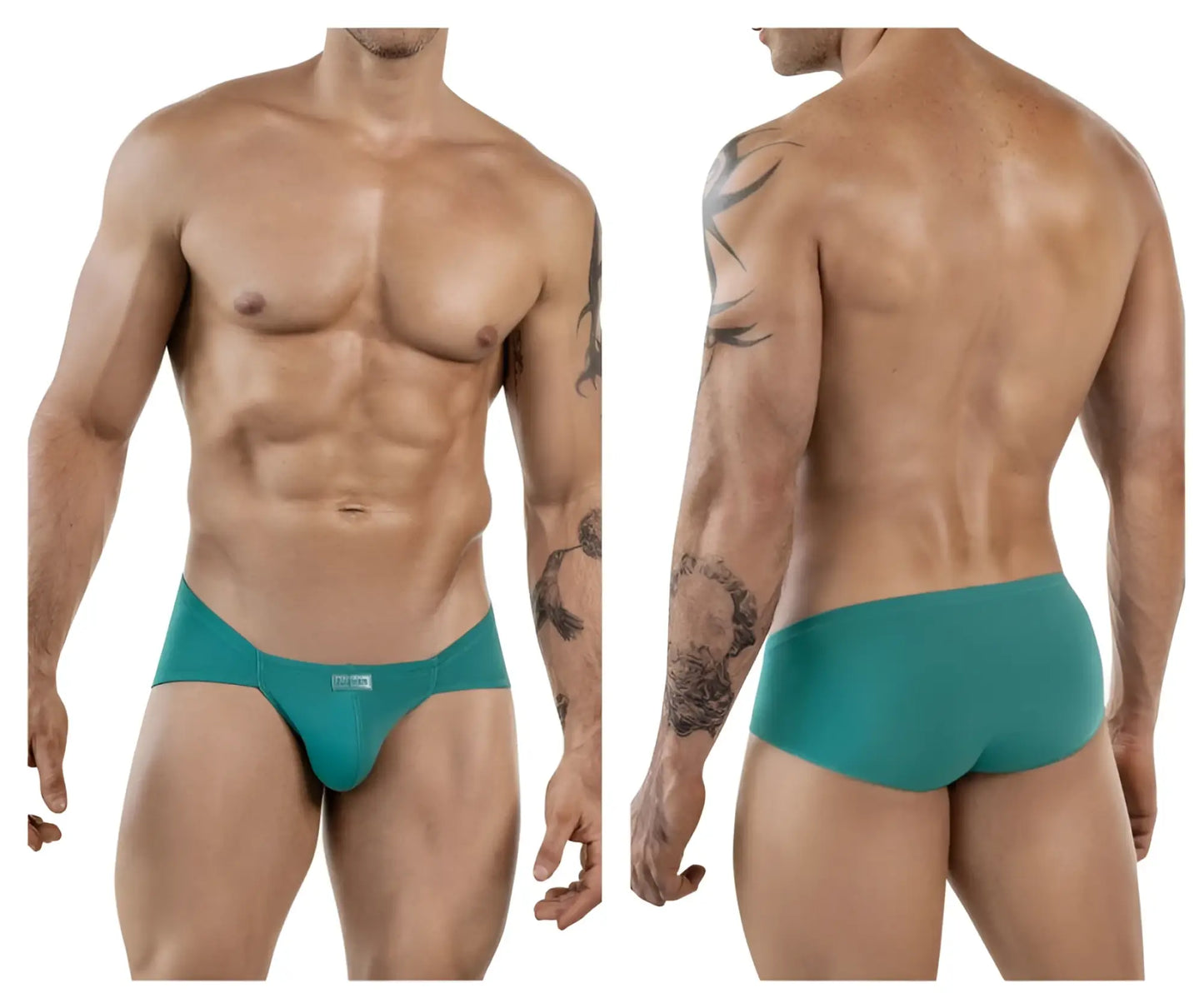 Teal clever 1870 audaz bikini men’s briefs with snug fit and smooth fabric for comfortable everyday wear