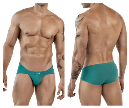 Teal clever 1870 audaz bikini men’s briefs with snug fit and smooth fabric for comfortable everyday wear