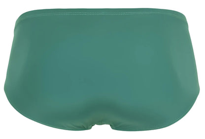 Teal-colored clever 1870 audaz bikini brief with smooth texture and seamless design perfect for everyday wear