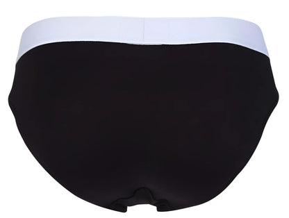 Black clever 2012 origen briefs with white waistband made of soft fabric for comfortable everyday wear