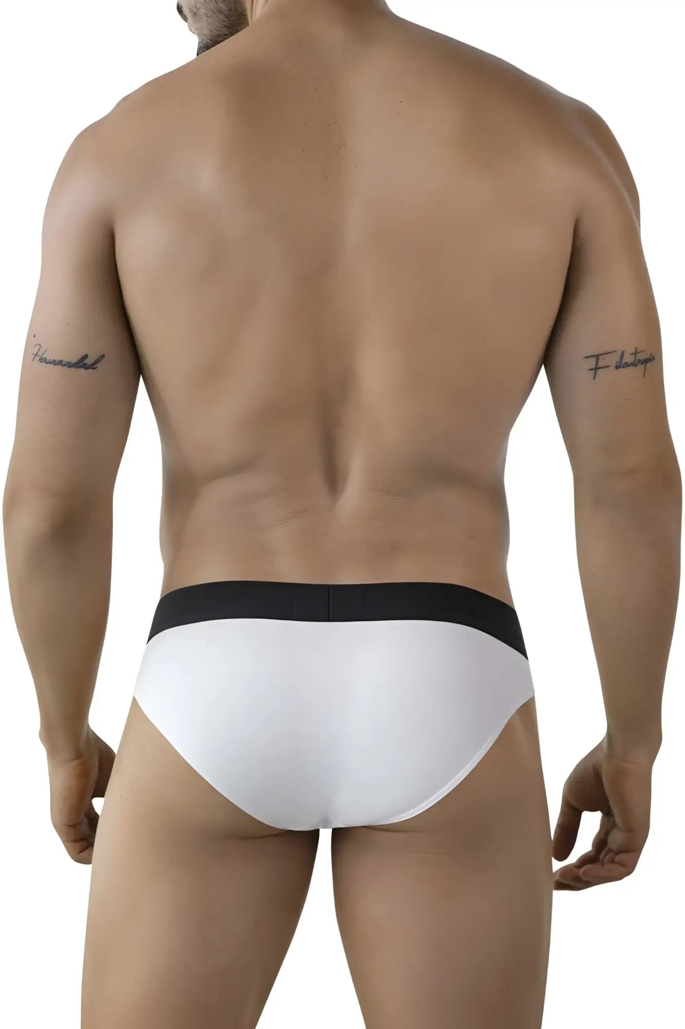 White clever 2012 origen briefs with a black waistband made from soft breathable fabric for everyday comfort