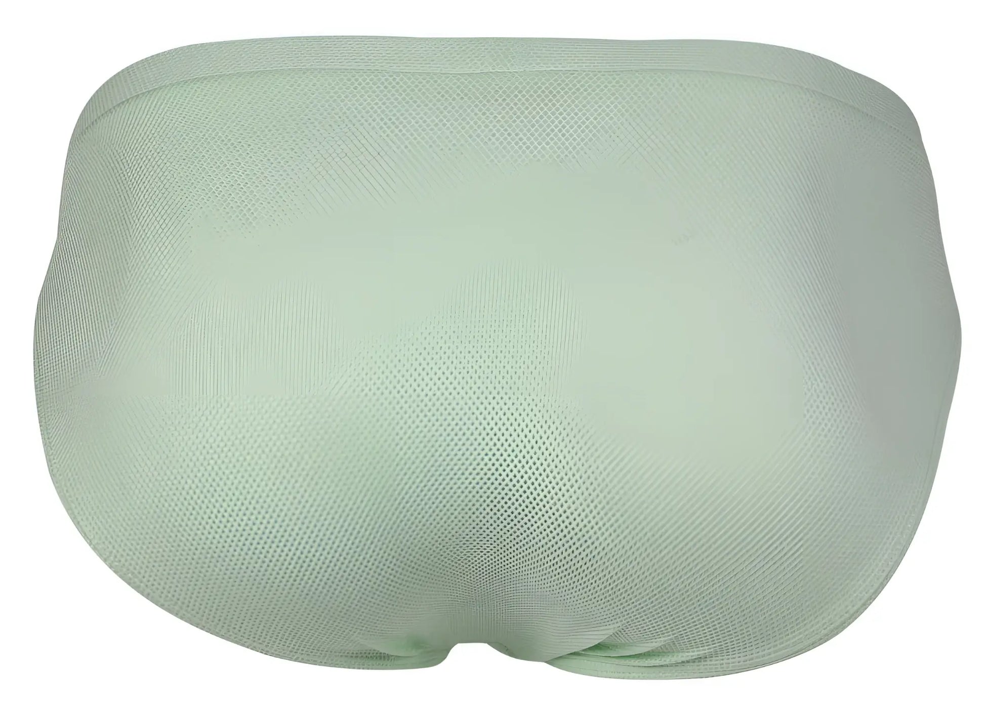 Light green textured fabric briefs clever 2014 reto briefs color green front view