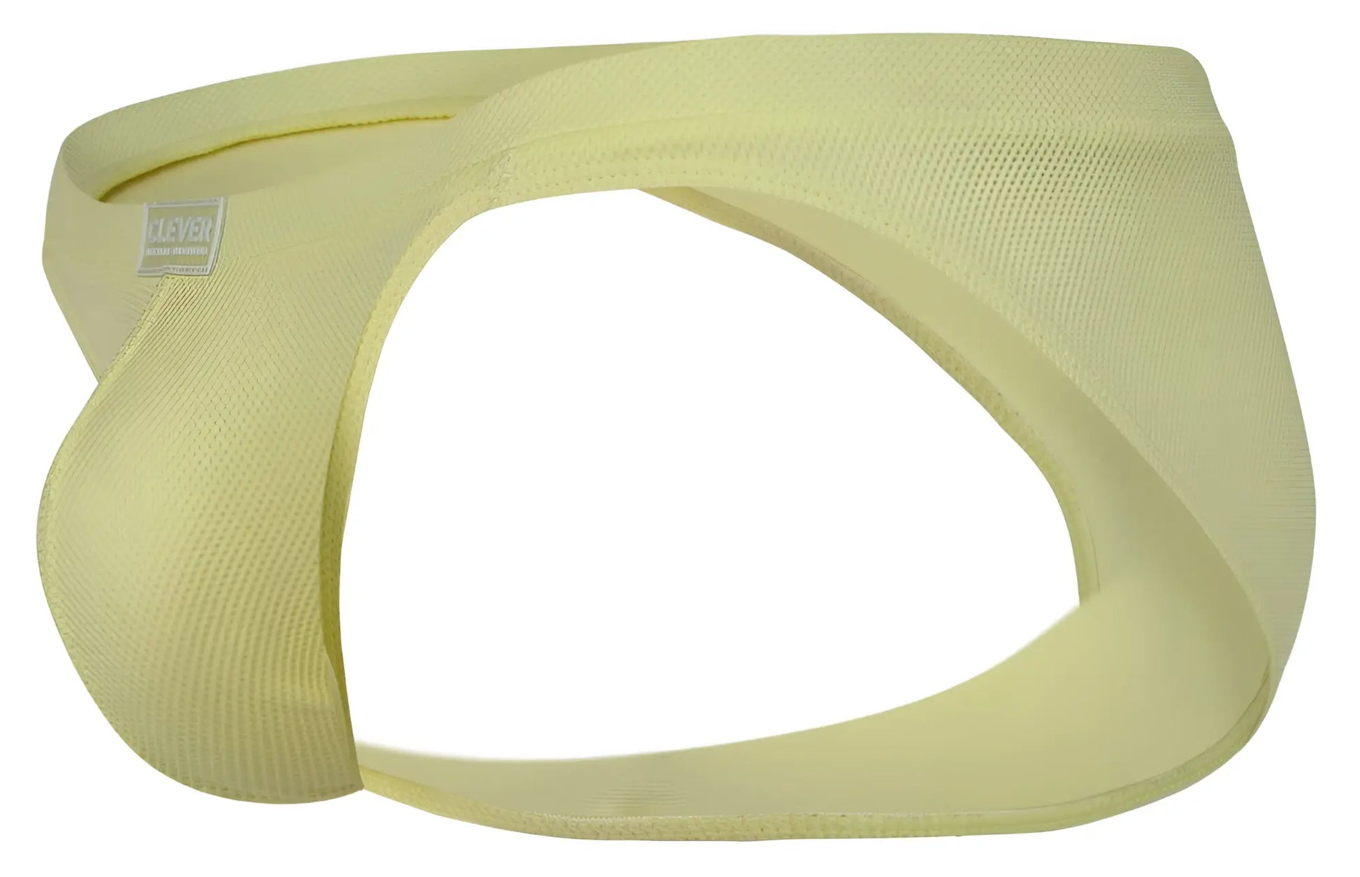 Light yellow clever 2014 reto briefs ribbed fabric with contoured design and branded side tag for comfortable fit