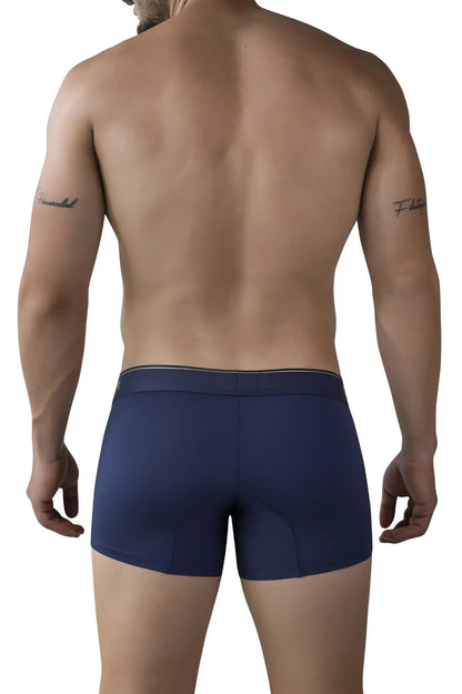 Navy blue Clever 2026 Valladolid trunks with subtle white waistband trim comfortable breathable fabric