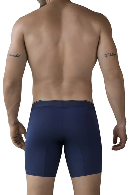 Navy blue clever 2027 Valladolid boxer briefs with subtle dark trim on waistband offering comfortable fit