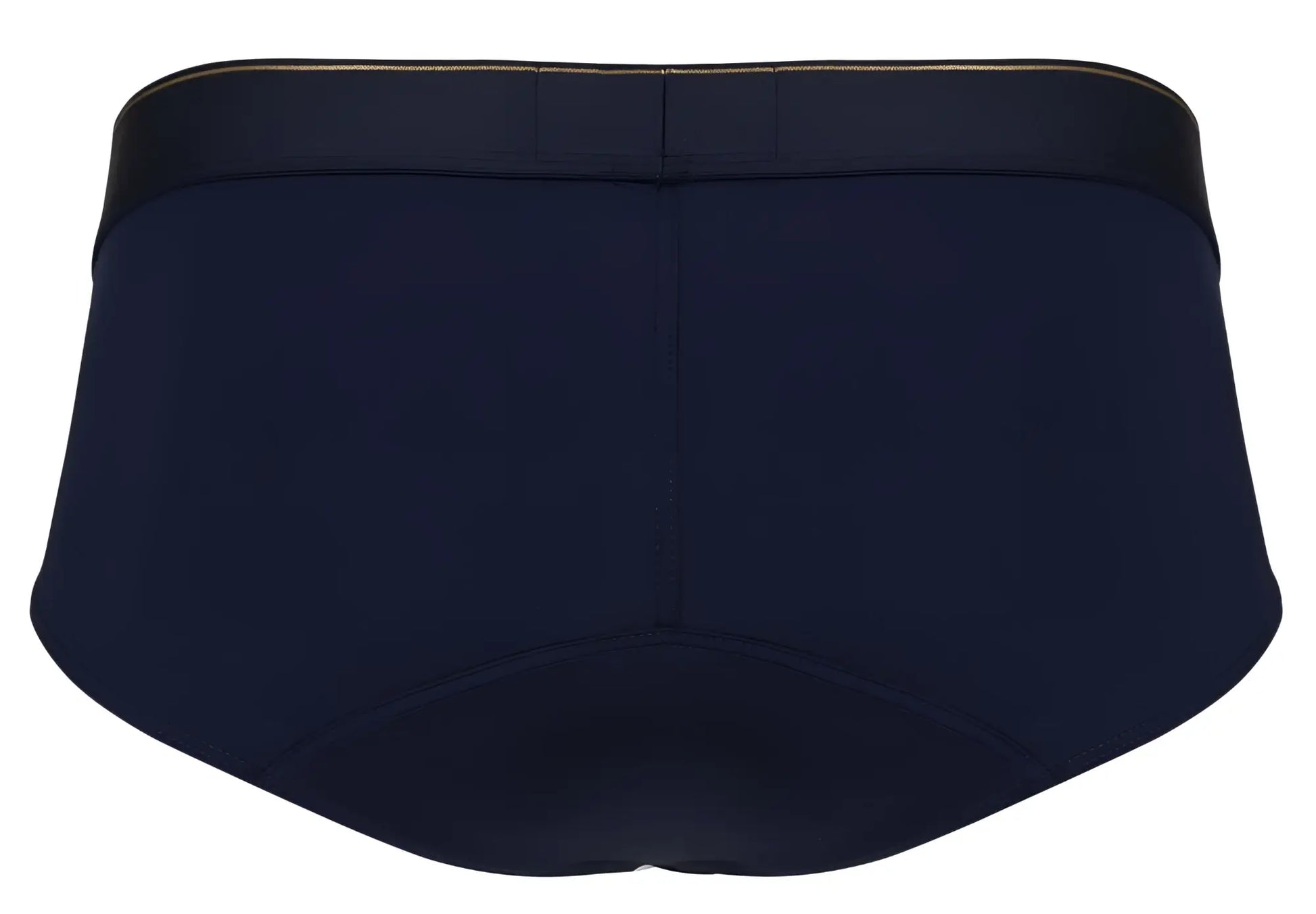 Navy blue clever 2028 valladolid briefs with black waistband and gold trim designed for comfortable daily wear