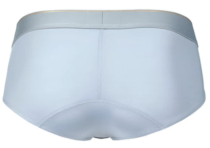 Light blue clever 2028 valladolid briefs with matching waistband smooth fabric and clean stitching