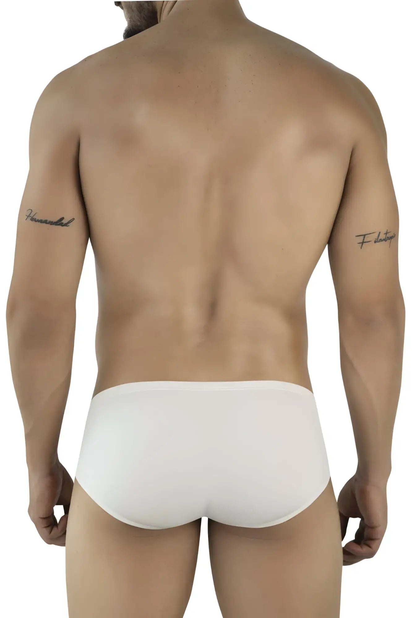 Beige clever 2043 mendoza briefs with a smooth form-fitting design made from soft breathable fabric
