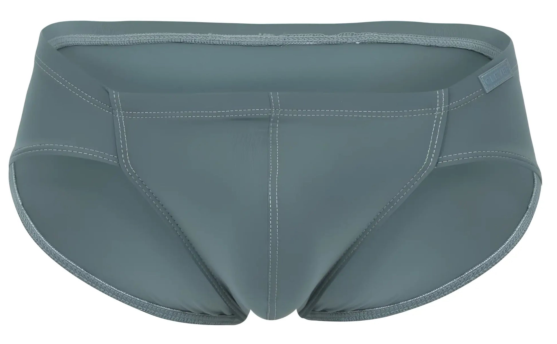Clever 2043 Mendoza briefs in green with smooth stretchy fabric and subtle stitching along the seams