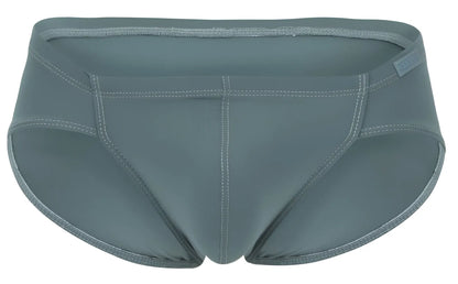 Clever 2043 Mendoza briefs in green with smooth stretchy fabric and subtle stitching along the seams