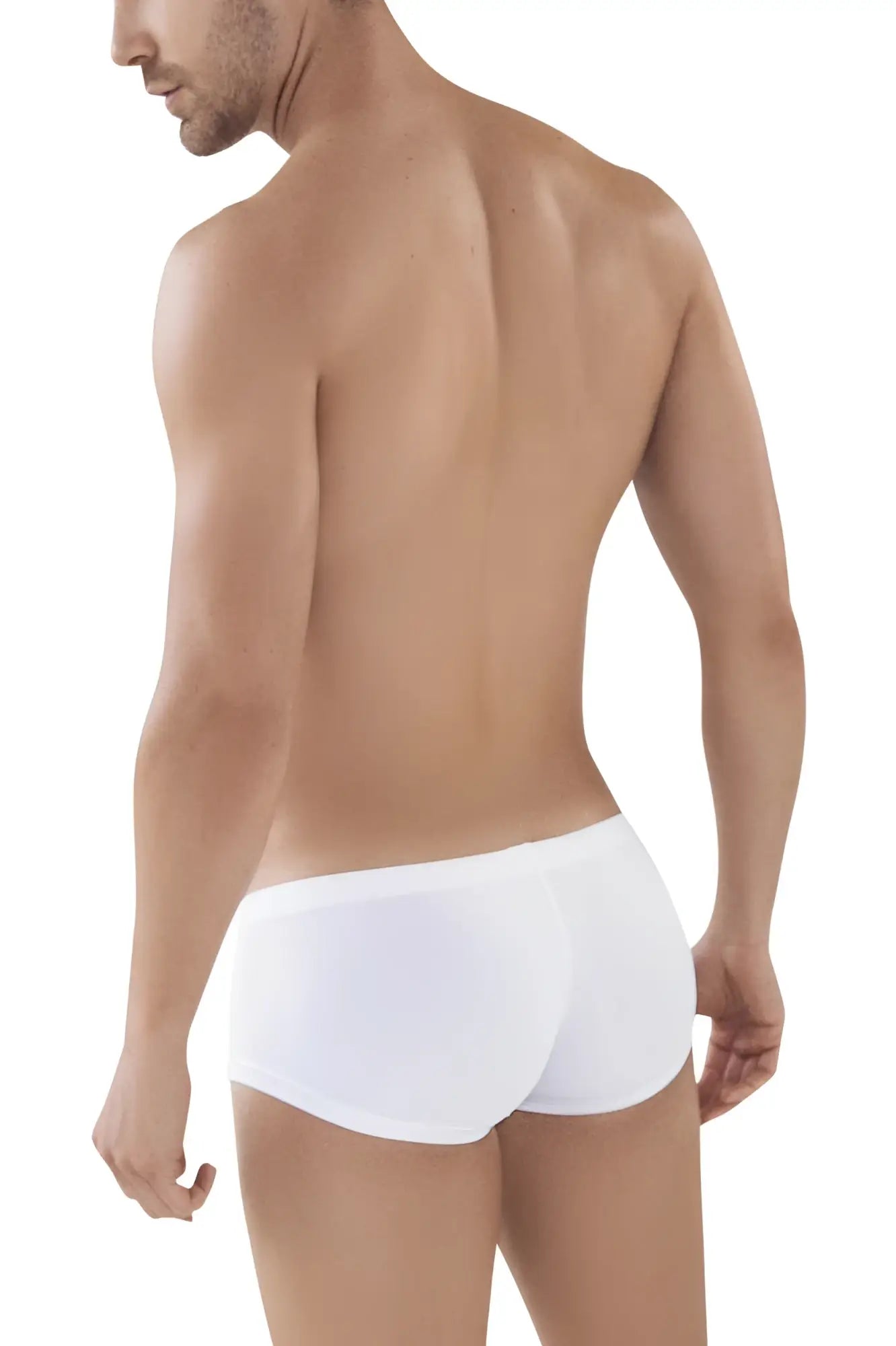White briefs from clever 229924 2pk australian trunks in smooth form fitting design and black white colors