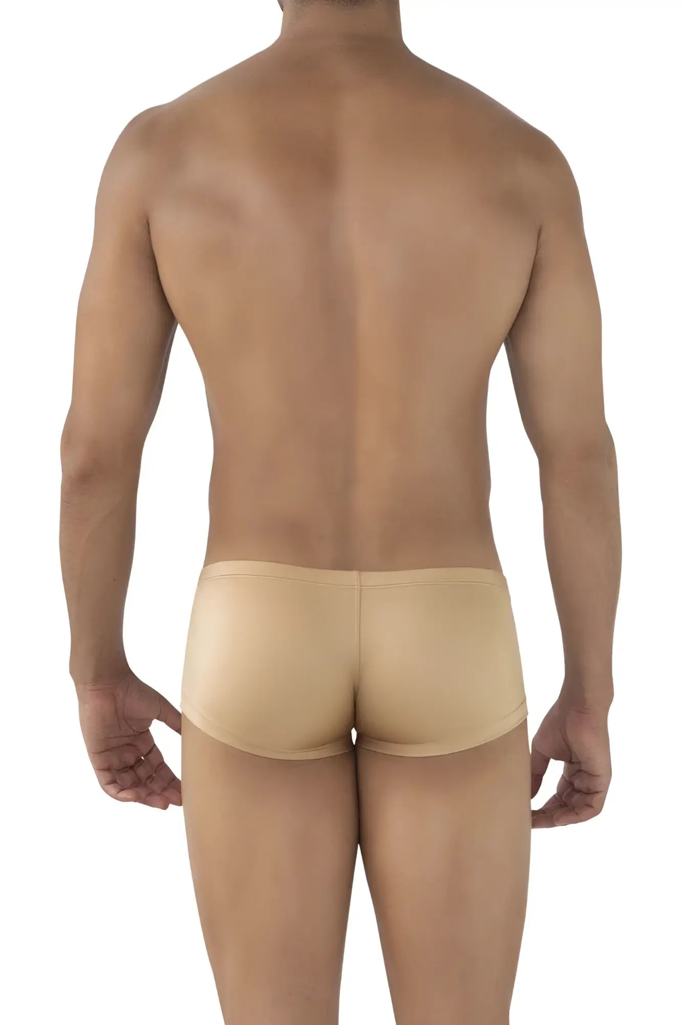 Beige clever 229941 form-fitting seamless briefs from australian latin trunks 3pk in blue ochre gold colors
