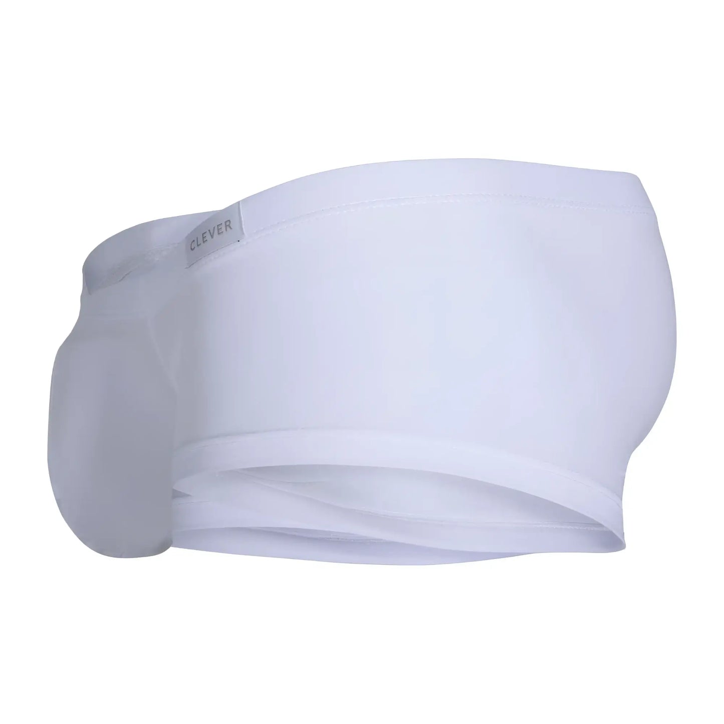 White cotton clever 229951 briefs with sleek modern design and subtle brand tag in blue white and green colors