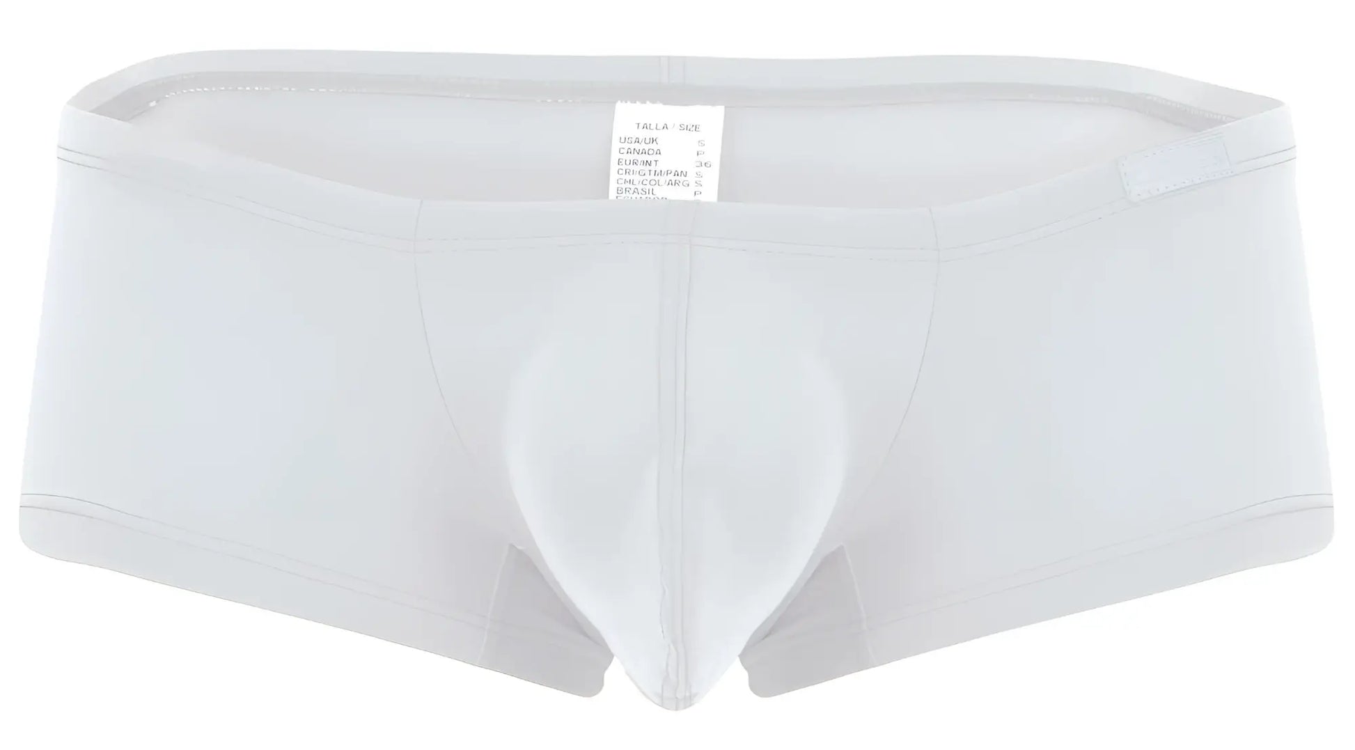 White men’s briefs clever 229957 with a smooth form-fitting design elastic waistband in multi-colored australian latin trunks pack