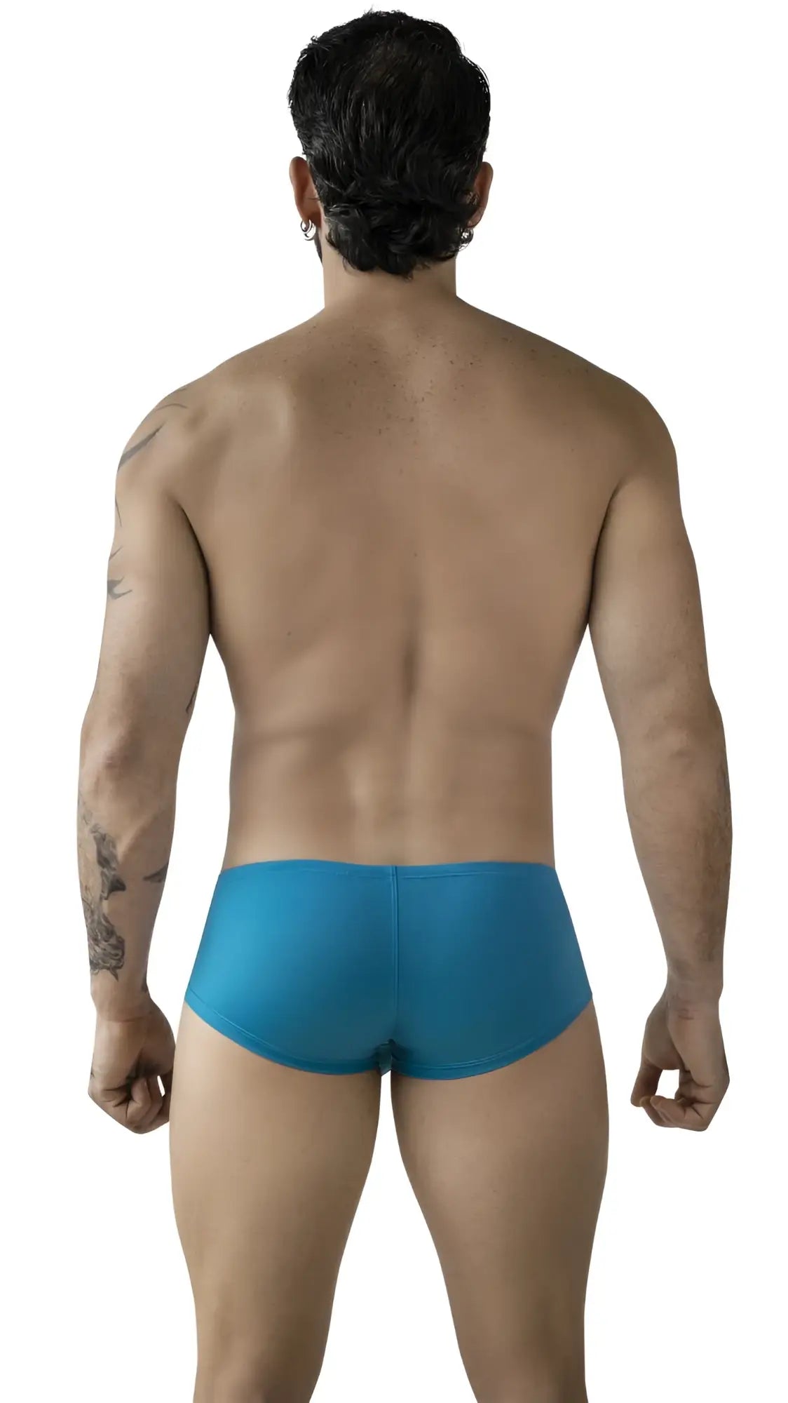 Blue clever 229962 australian latin trunks athletic briefs made from breathable fabric in a multi-colored pack