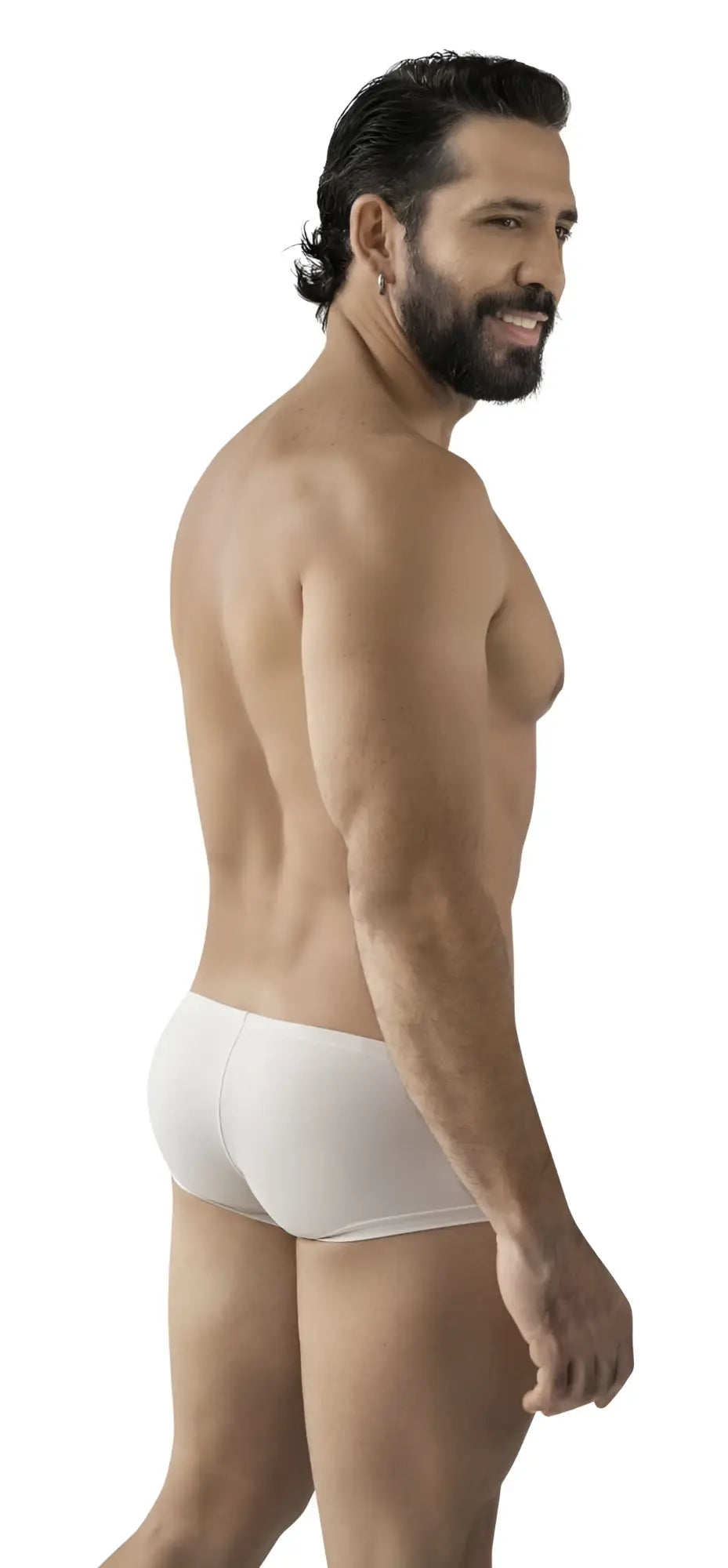 White briefs with a smooth form-fitting design from clever 229963 3pk australian latin trunks multicolored set