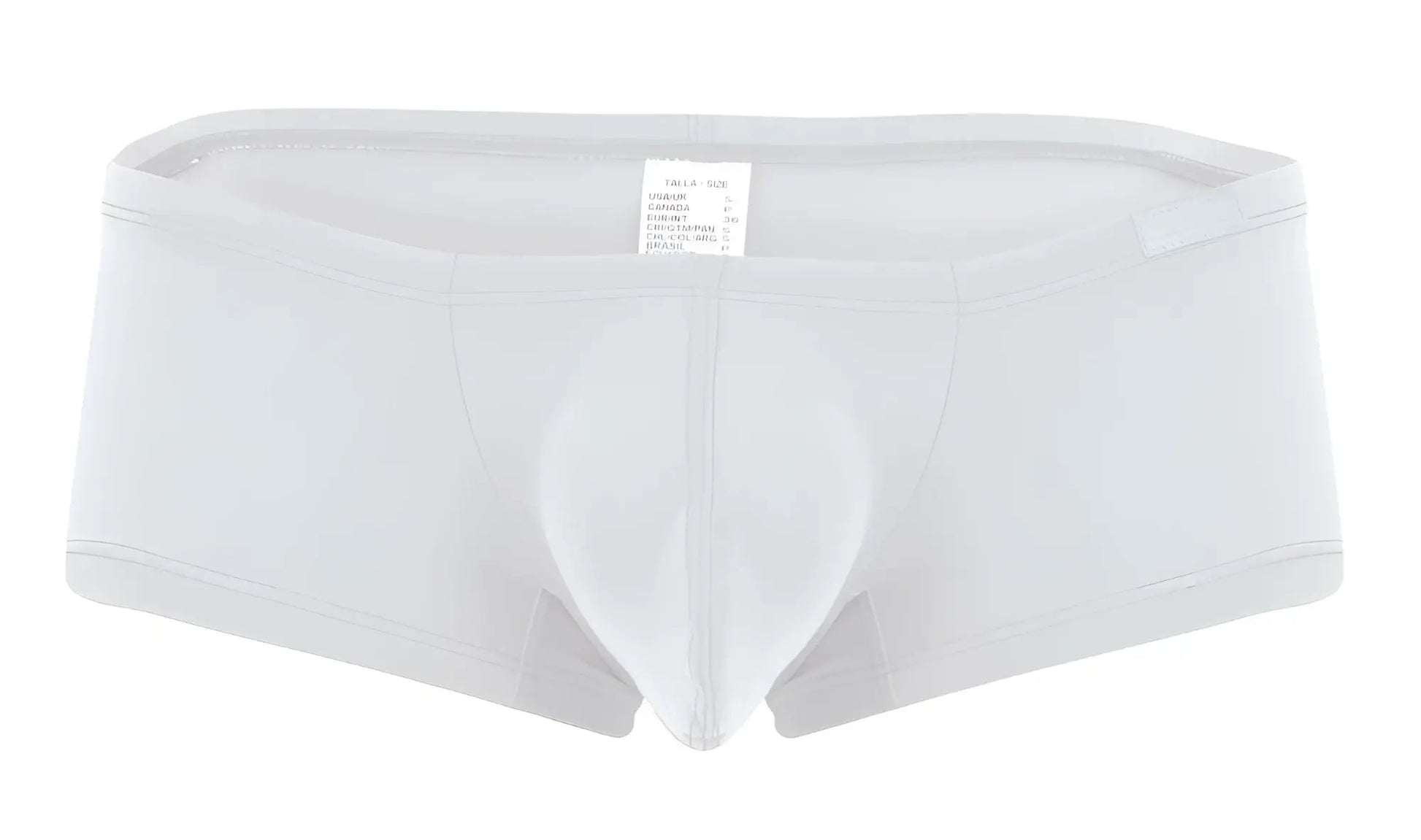 White men’s briefs clever 229964 with smooth form-fitting design elastic waistband in multi-colored australian latin trunks pack