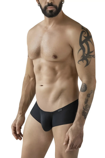 Black men’s briefs clever 229965 3pk australian latin trunks multicolored with smooth form-fitting design and subtle brand tag