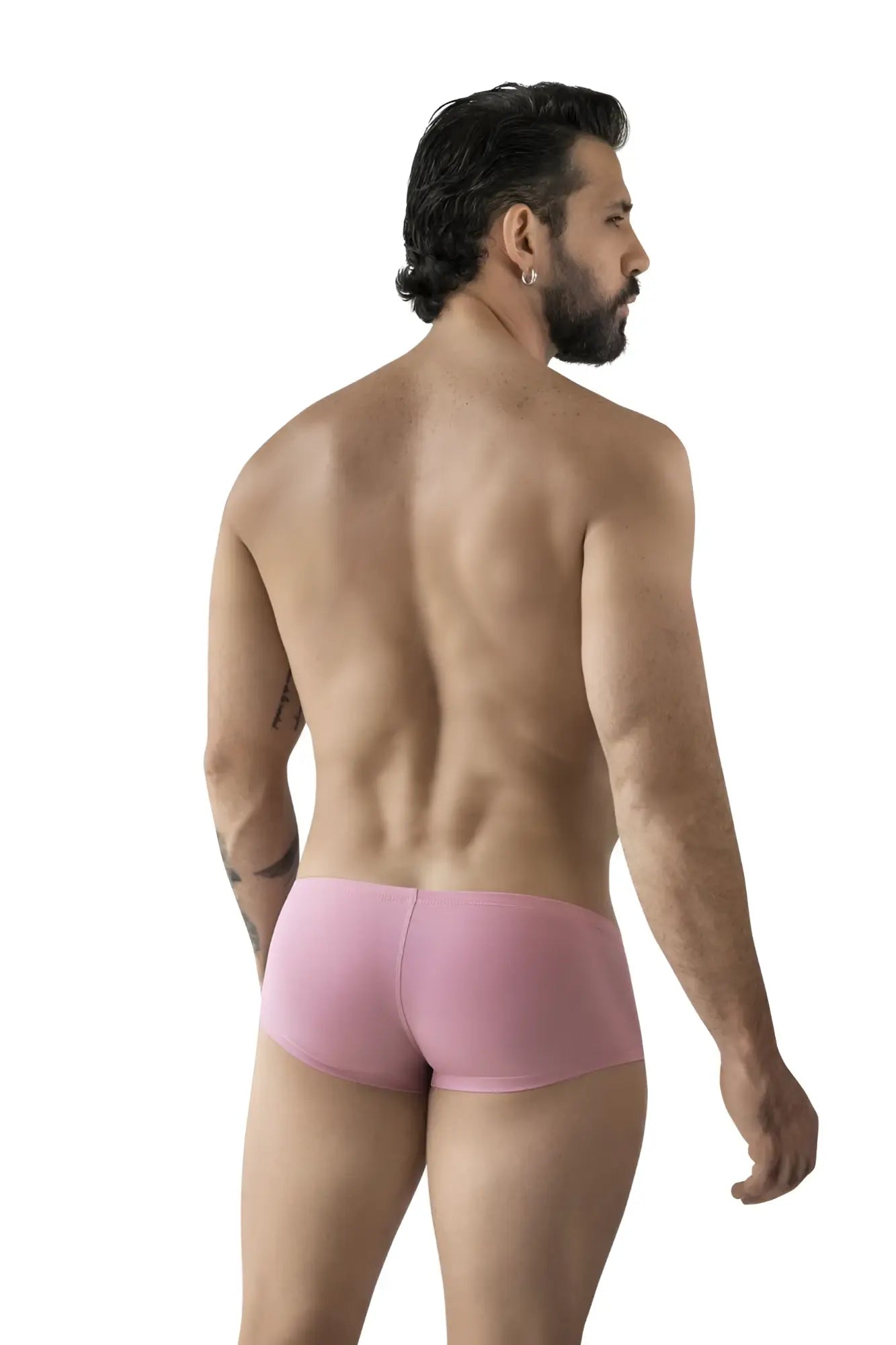 Pink briefs with a smooth form-fitting design from clever 229965 3pk australian latin trunks multi-colored set