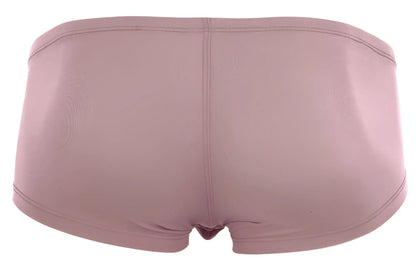 A soft pink seamless brief with smooth fabric and subtle waistband stitching from clever 229965 3pk australian latin trunks multi-colored