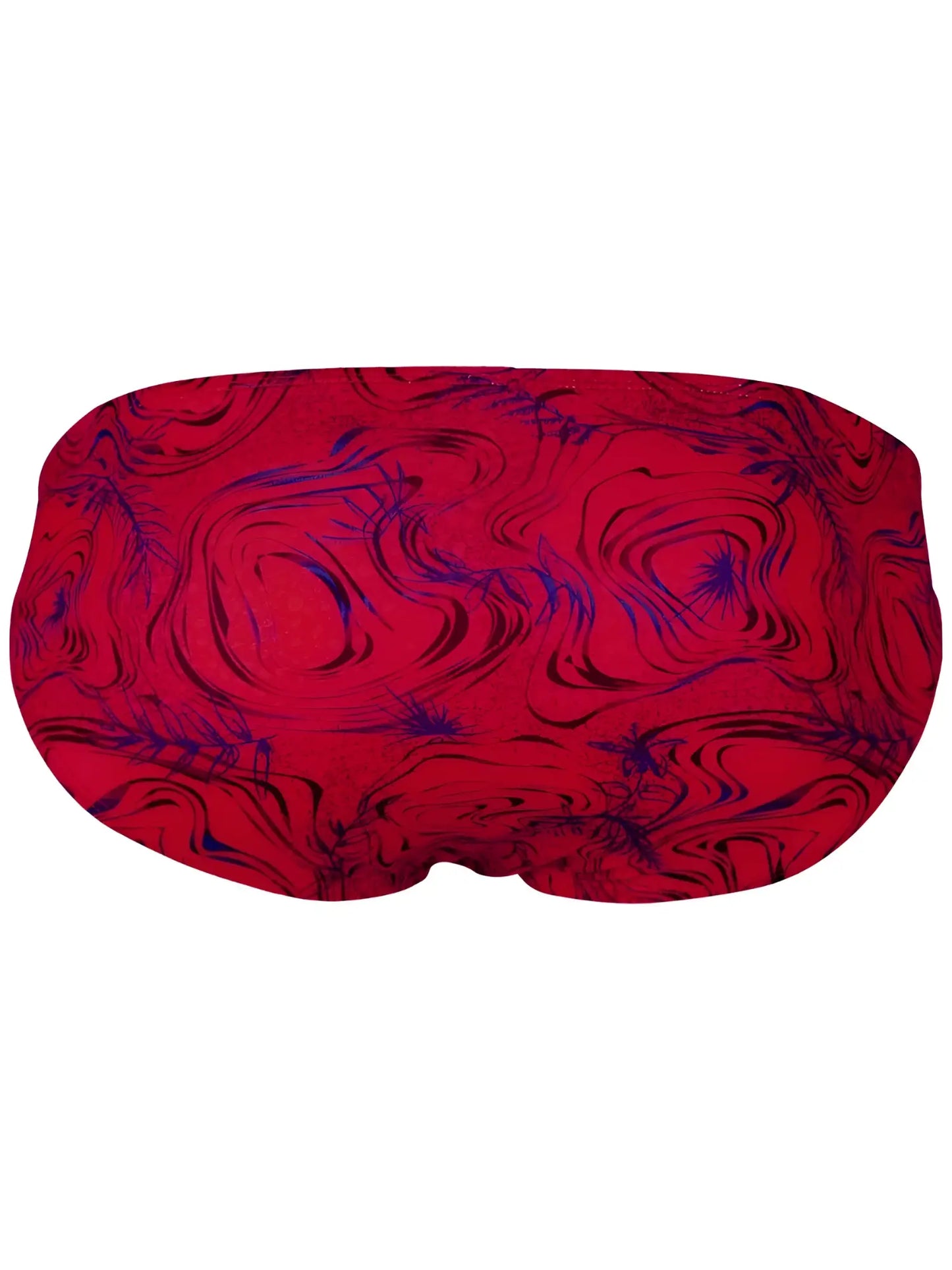 A vibrant red and deep purple marbled fabric sleep mask featured with clever 26028 helion bikini color red style
