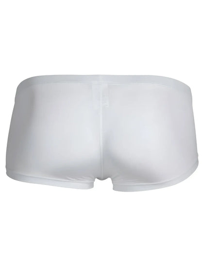 White smooth textured briefs with seamless design and elastic waistband from Clever 26068 3PK Australian Latin trunks multi-colored pack