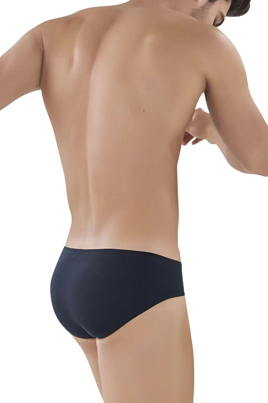 Black clever 5373 australian latin briefs with smooth form fitting design ideal for dance and performance wear