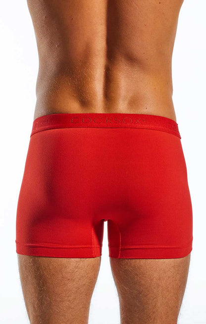 Cocksox Classic Boxer Brief Unterwäsche, Rot, CX12, Größe L