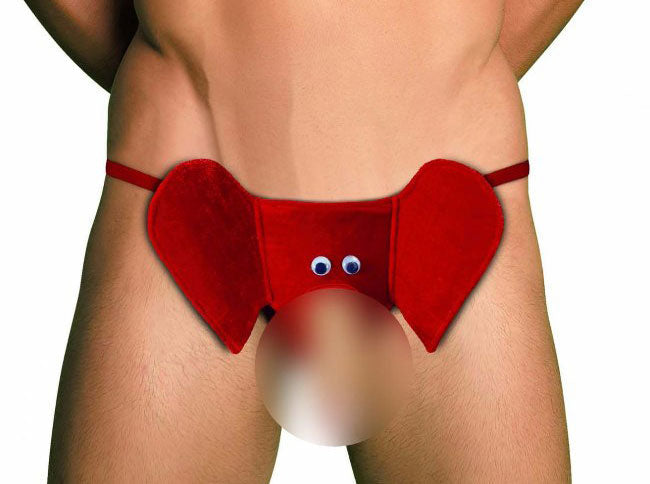 Collection X Elephant Benjamin G String Underwear Rouge 805000035971 Taille Taille Unique