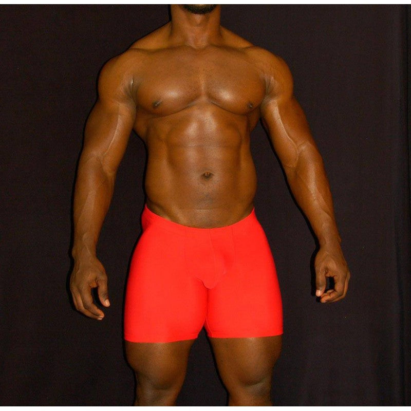 Arroyman Men's Ultra Biker Compression Shorts - Red BKR006-S