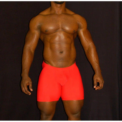 Arroyman Men's Ultra Biker Compression Shorts - Red BKR006-S