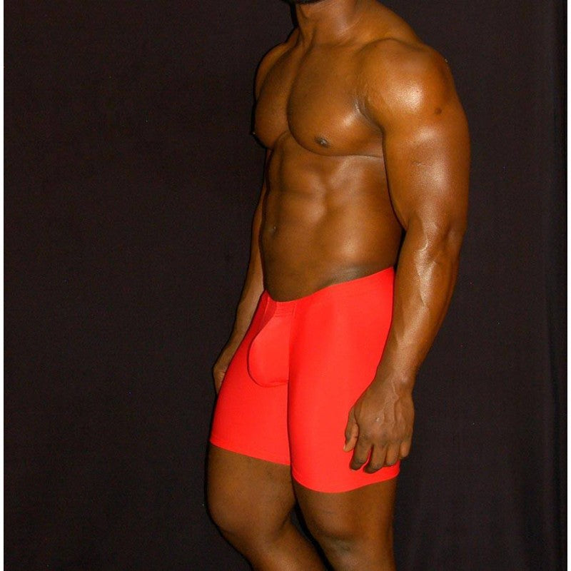 Arroyman Men's Ultra Biker Compression Shorts - Red BKR006-S