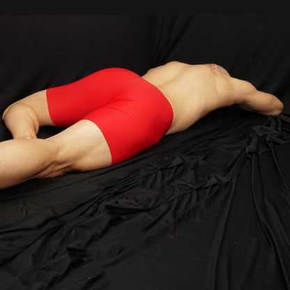 Arroyman Men's Ultra Biker Compression Shorts - Red BKR006-S