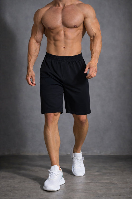 Jed North Men's 9" Air-Form 2-in-1 Athletic Shorts - Black