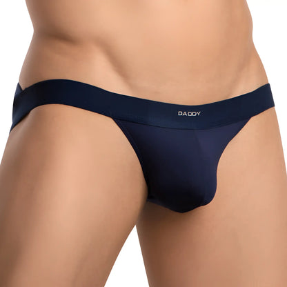 Navy blue daddy brand briefs daddy dde057 jockstrap with smooth form fitting design for comfortable wear