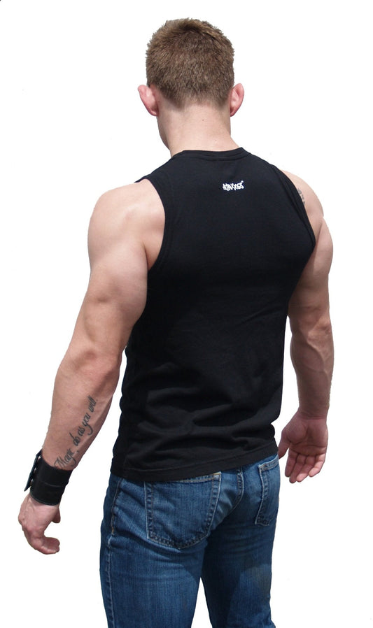 Ajaxx63 Daddy Graphic Sleeveless T-Shirt - Athletic Fit