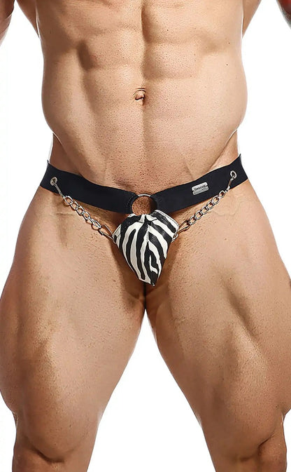 DNGEON Chain Jockstrap Animal