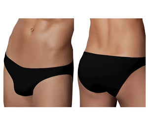 Black doreanse 1281-blk hang-loose bikini brief with a smooth form-fitting design for comfortable everyday wear