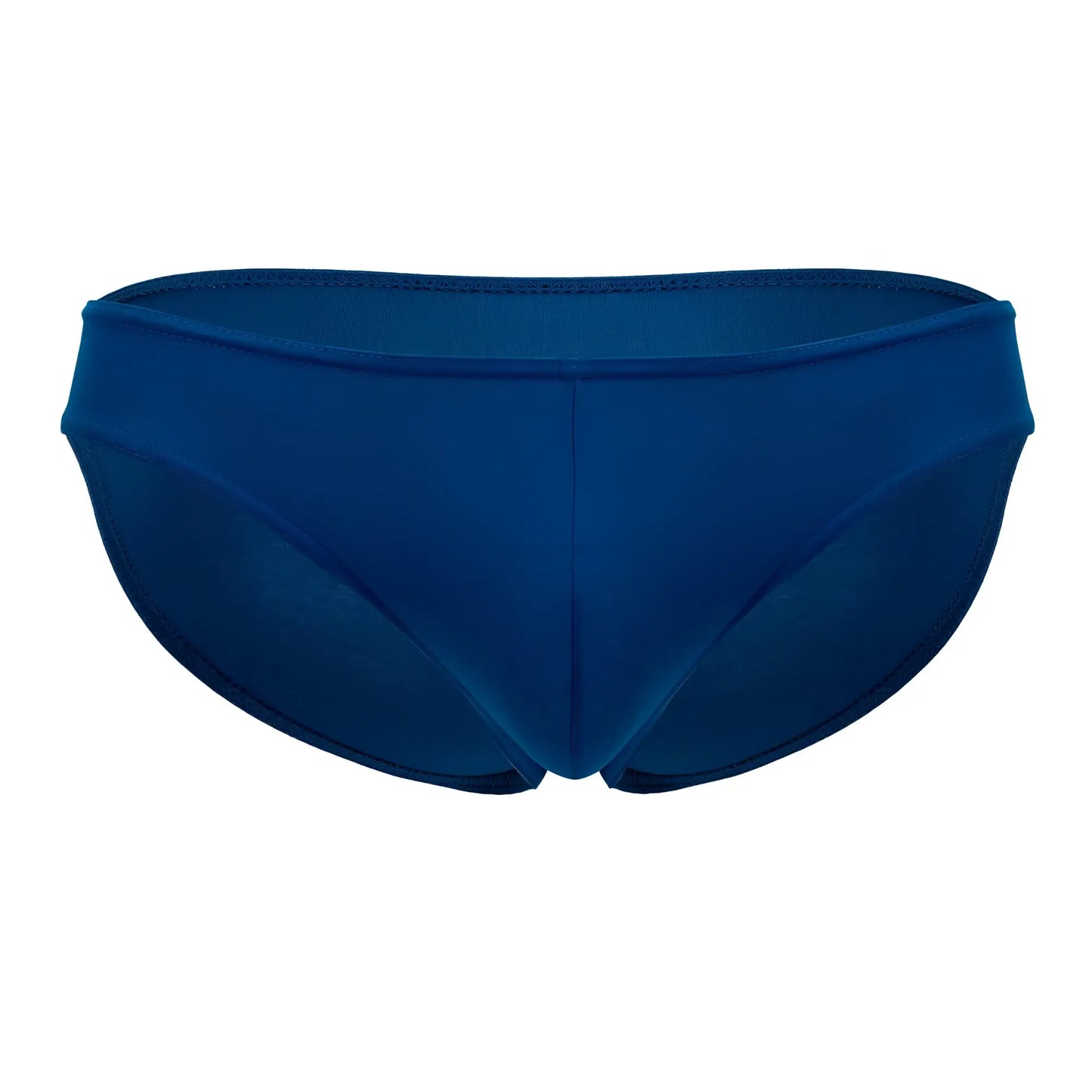 Doreanse 1281-BLU hang-loose briefs solid navy blue swim trunks with smooth stretchy fabric and classic design