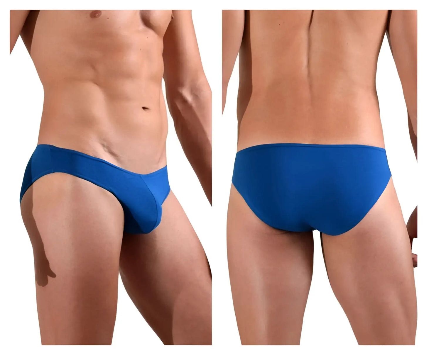 Solid royal blue doreanse 1281-BLU hang-loose briefs with smooth form-fitting design for comfortable wear
