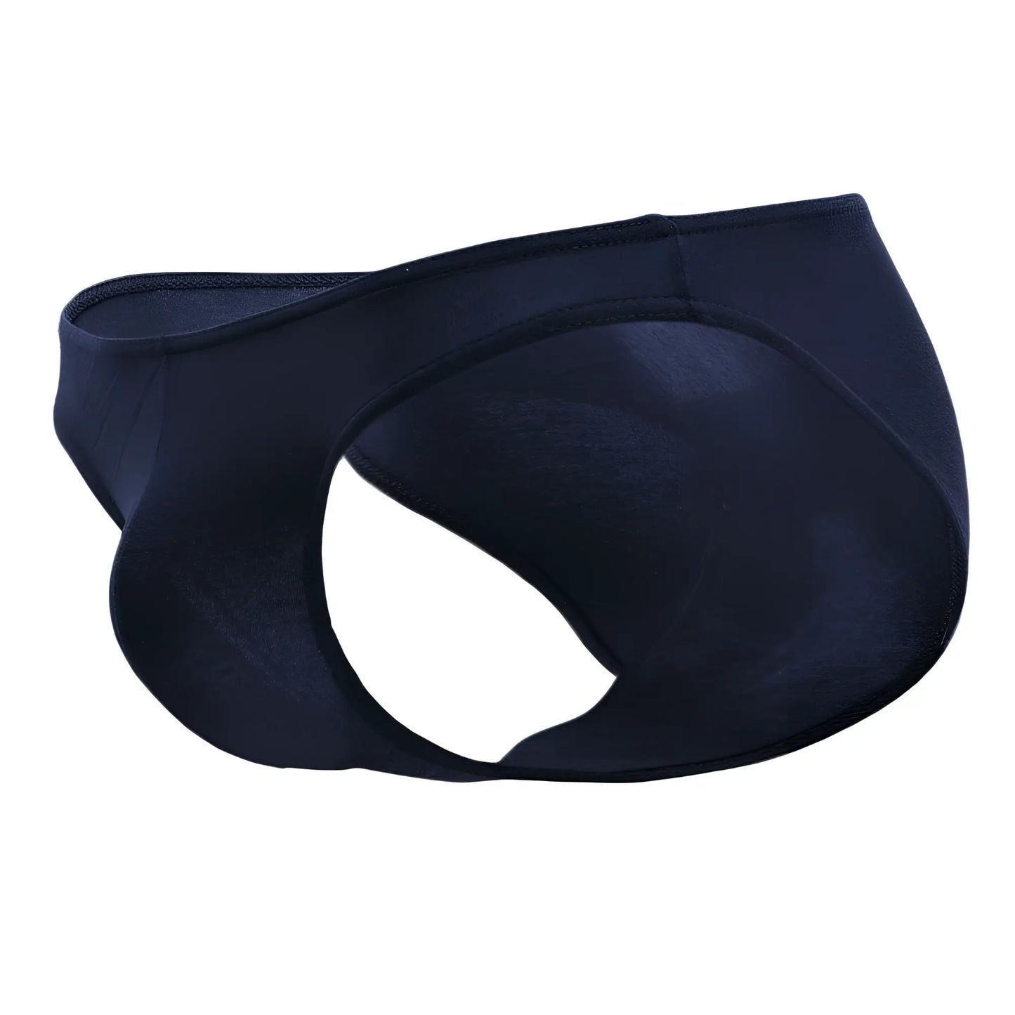 Navy blue doreanse 1281-nvy hang-loose bikini brief with smooth stretchy fabric and distinctive cut for men