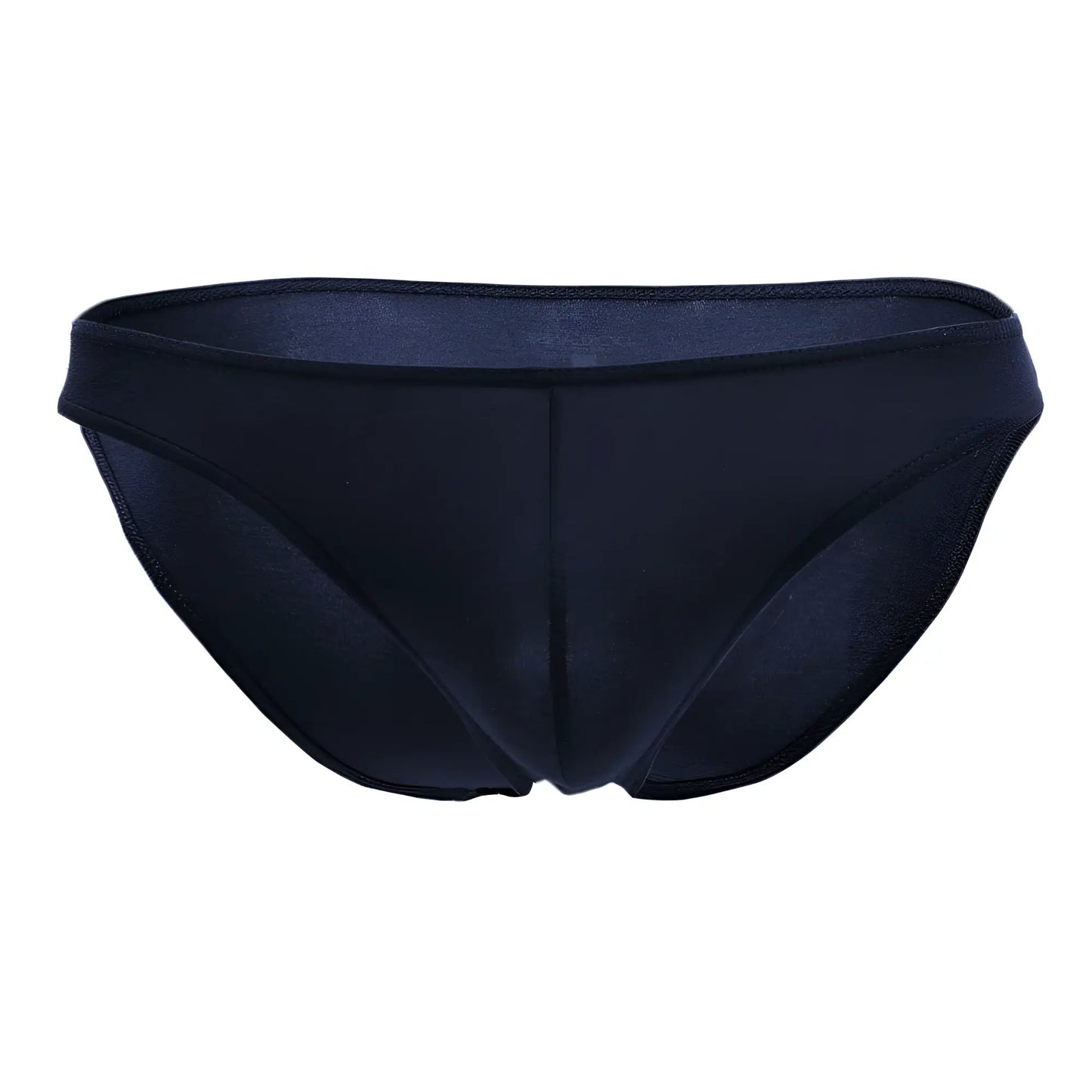 Doreanse 1281-nvy navy blue seamless bikini briefs with smooth form-fitting design front view