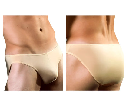 Beige seamless briefs doreanse 1281-tan with smooth form-fitting design in tan color for comfortable wear